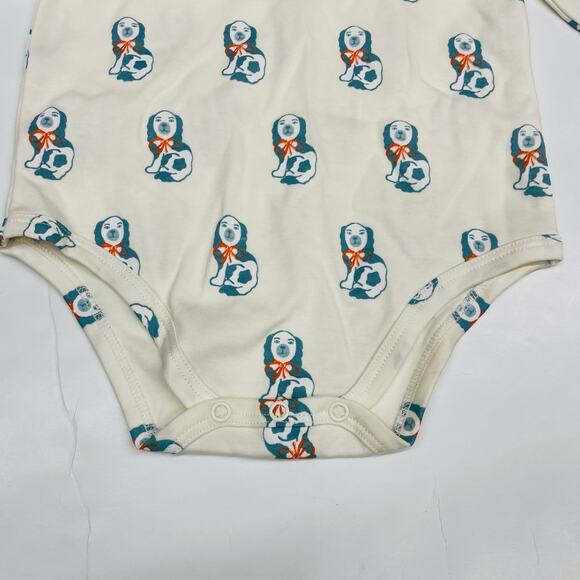 NWT (Please Read) TBBC 6-12M Penny's Play Shirt in Happy Hearth Spaniels - Picture 3 of 5